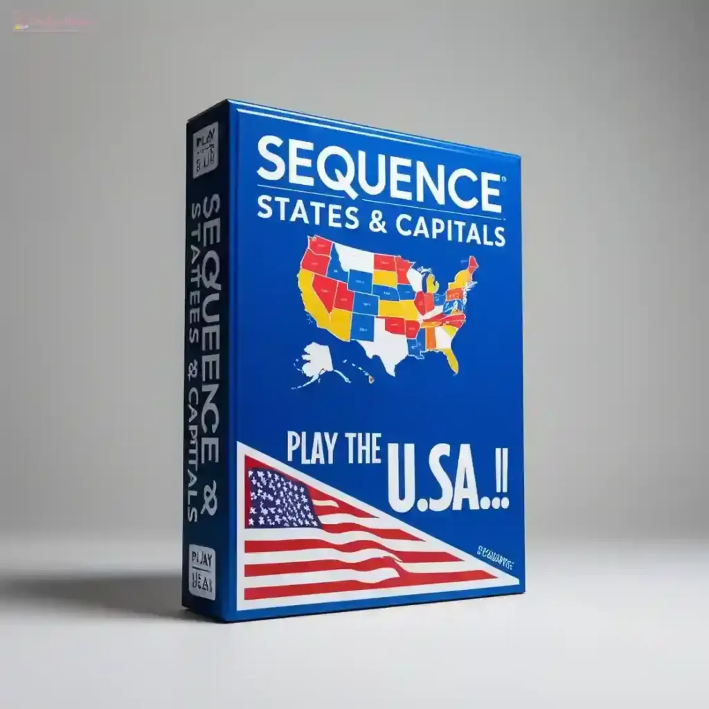Sequence States and Capitals Game